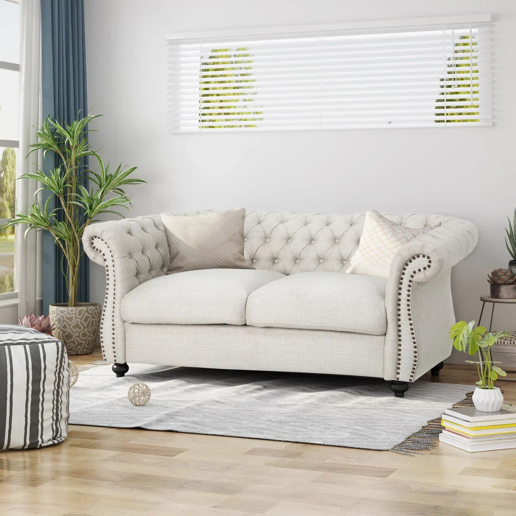 Modern Chesterfield Two-Seater Sofa - DSARD