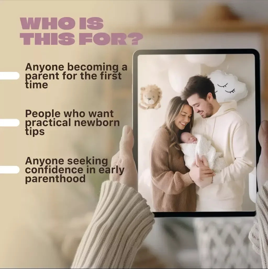First-Time Parent Survival Guide – Newborn Care, Sleep Tips, Emotional Support & Parenting Strategies Digital Download - DSARD