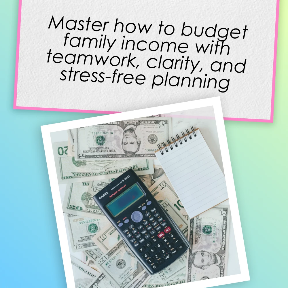 Family Finance Freedom: Your Go-To Budgeting Checklist for Happy Wallets & Happier Homes | Digital Download | How to Budget Family Income Guide