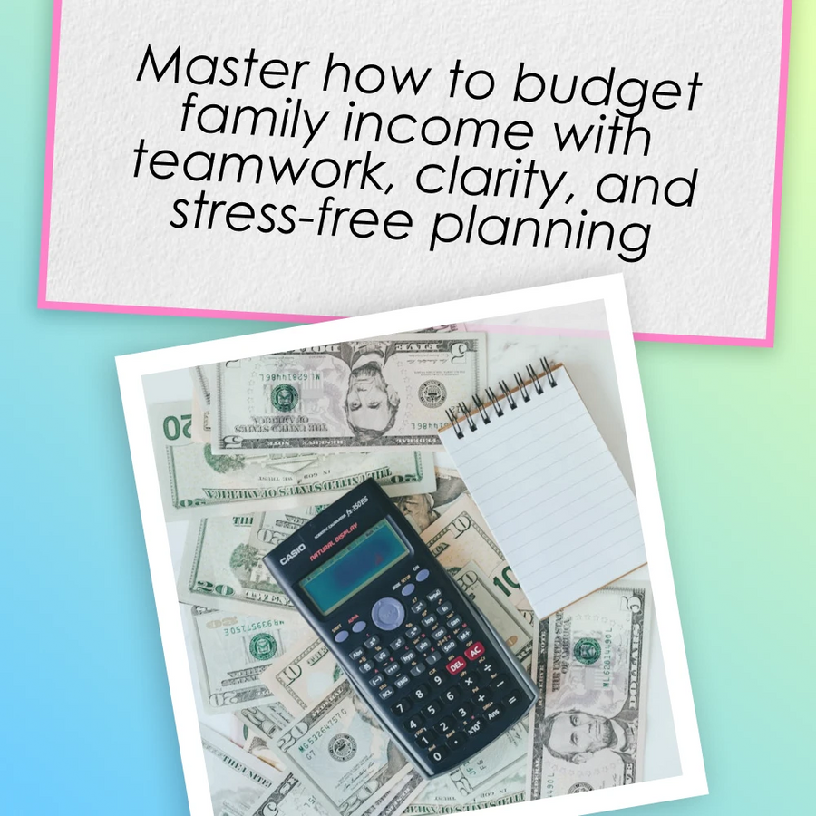 Family Finance Freedom: Your Go-To Budgeting Checklist for Happy Wallets & Happier Homes | Digital Download | How to Budget Family Income Guide
