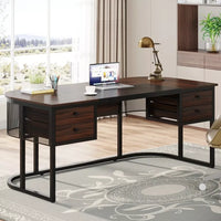 Executive 63-Inch Desk with 4 Drawers - DSARD - DSARD