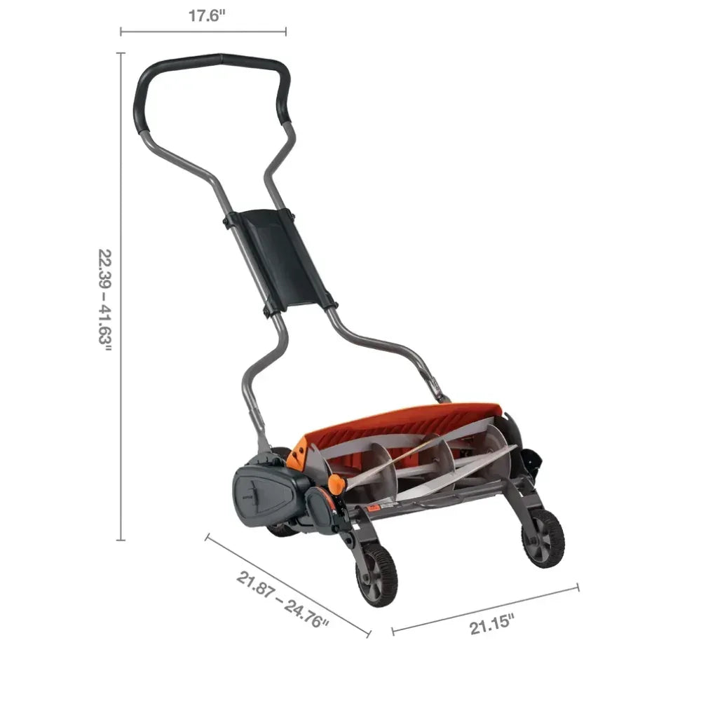 DSARD Eco-Friendly Manual Push Lawn Mower - DSARD