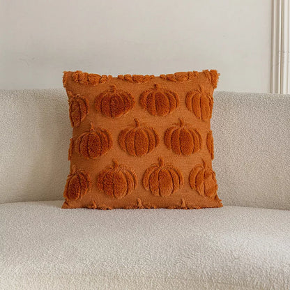 Cozy Autumn Pumpkin Plush Pillowcase – Warm Seasonal Decor