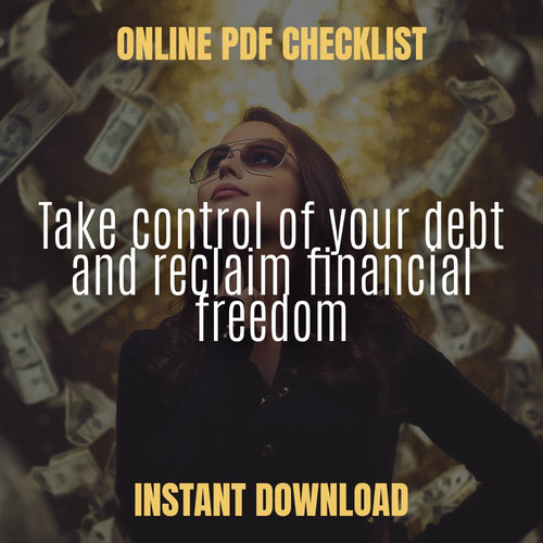 The Checklist to Ditch Debt & Reclaim Your Life: A Step-by-Step Guide to Getting Out of Debt on Your Own