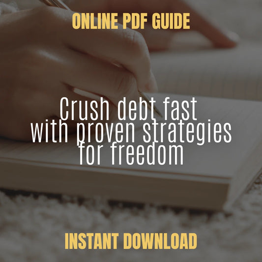 The Fast-Track Guide to Crushing Debt 💸 | Debt Elimination Strategies for Financial Freedom