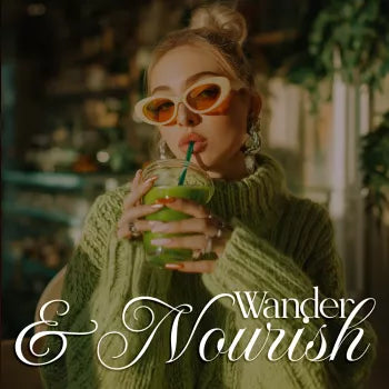 Wander & Nourish: Your Smart Guide to Healthy Eating on the Go | Digital Travel Nutrition eBook | Healthy Eating While Traveling Guide for Women | Packing Tips, Menu Hacks, Meal Planning & AI Tools