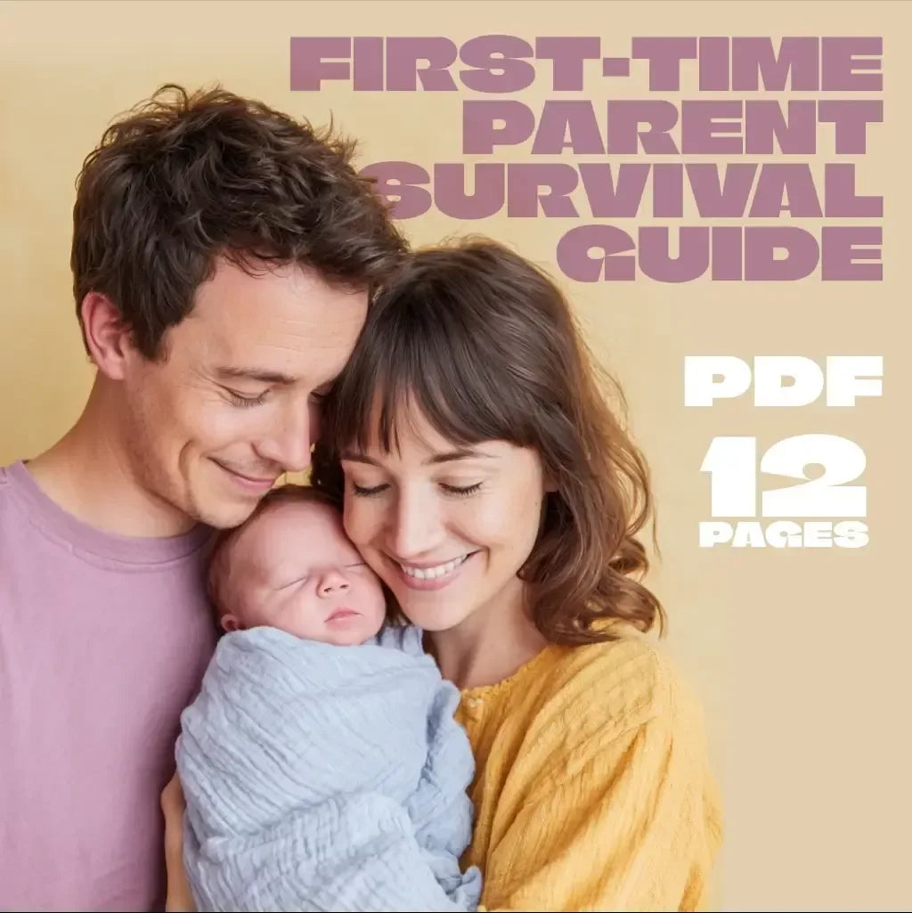 First-Time Parent Survival Guide – Newborn Care, Sleep Tips, Emotional Support & Parenting Strategies Digital Download - DSARD