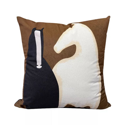 Modern Geometric Pattern Throw Pillow Cover 18×18 Inch Decorative Cushion Case