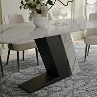 Modern Luxury White Dining Table - DSARD