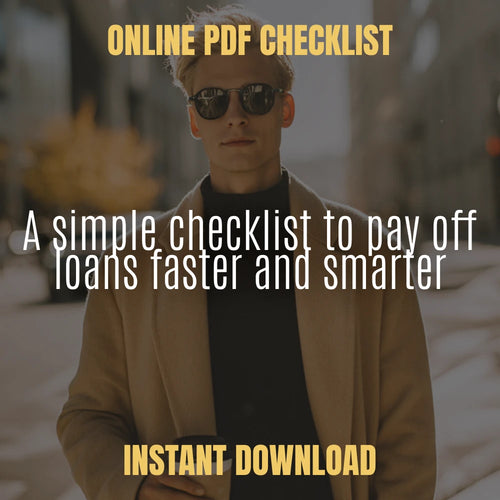 The Loan Repayment Checklist — Printable Debt Payoff Planner & how to get credit card debt relief Guide, Snowball & Avalanche Tracker, Financial Reset Toolkit