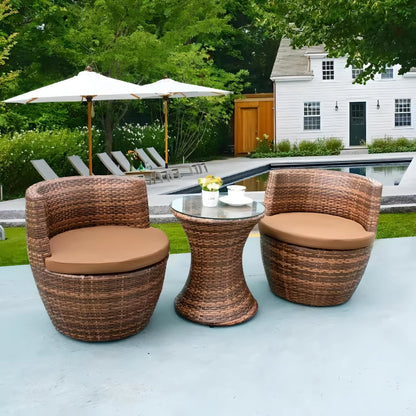 DSARD Modern Outdoor Rattan Patio Set