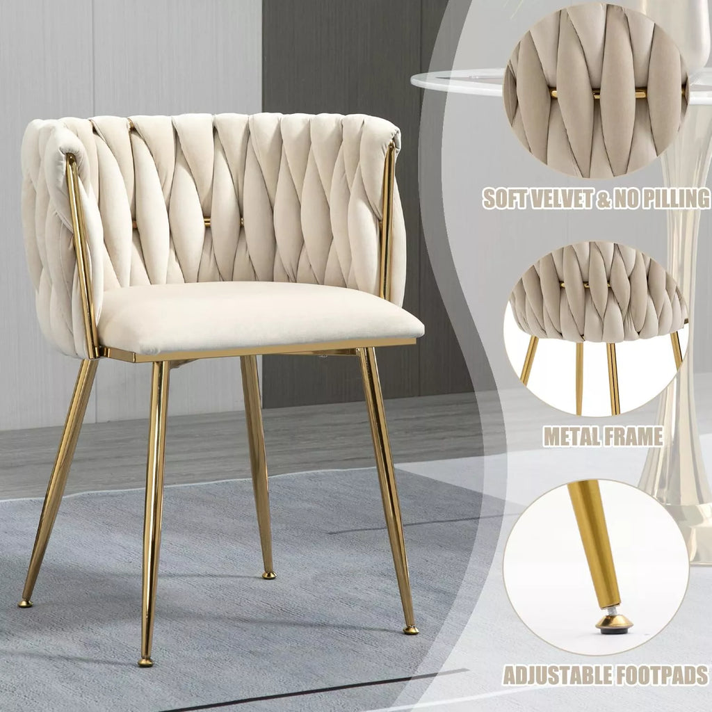Modern Velvet Dining Chairs Set of 4 - DSARD