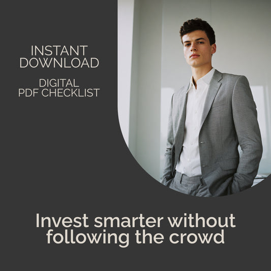 The No-Herd Investment Checklist – Smart Investor Guide to Avoid Crowd Psychology | Herd Mentality Behavioral Finance Checklist