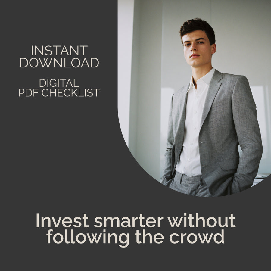 The No-Herd Investment Checklist – Smart Investor Guide to Avoid Crowd Psychology | Herd Mentality Behavioral Finance Checklist
