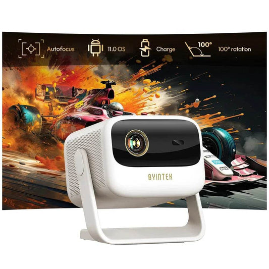 700 ANSI Portable Projector with 3-Hour Battery & 360° Gimbal - DSARD