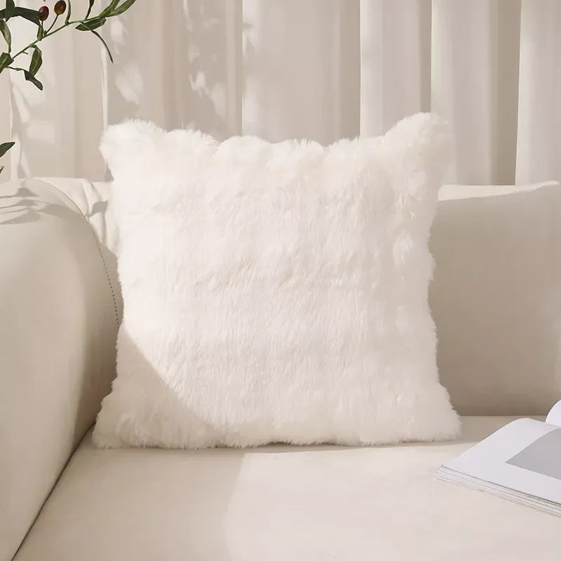 Cozy Plush Pillow Cover – Soft Decorative Cushion Case for Home - DSARD