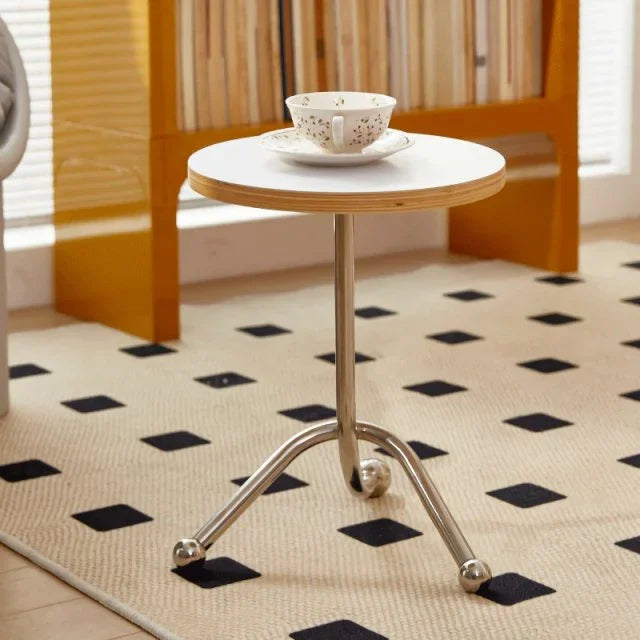Nordic Modern Round Coffee Table – Scandinavian Living Room