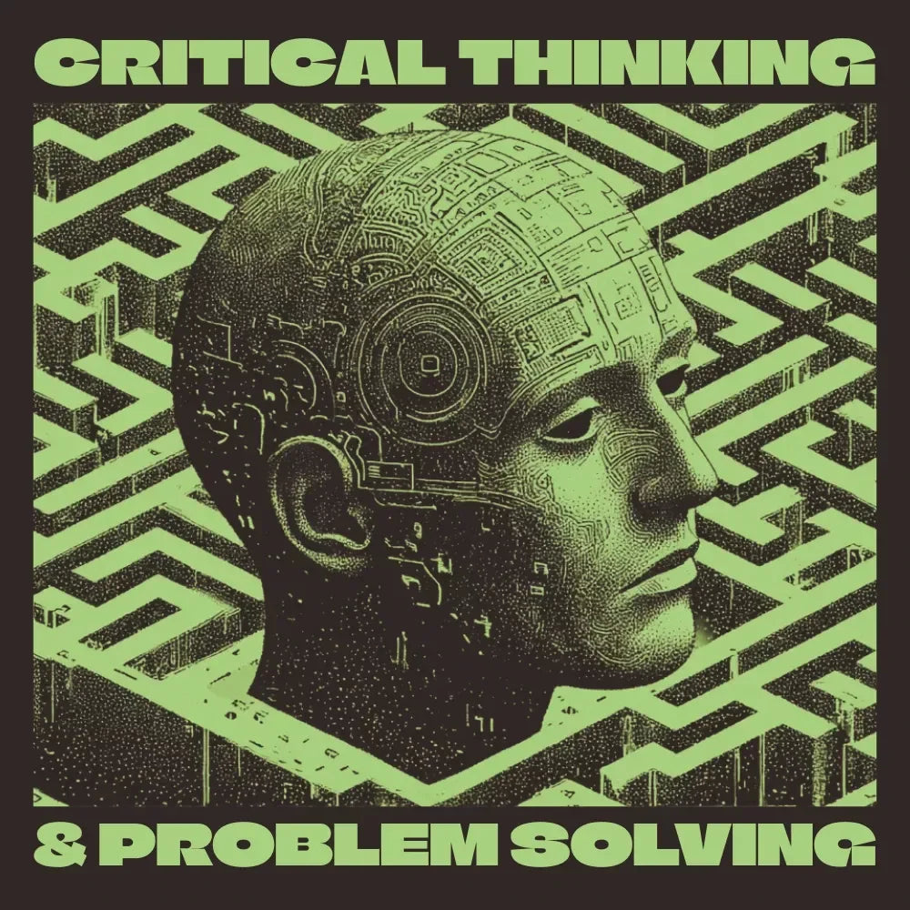 Critical Thinking & Problem Solving eBook – Digital Download Guide for Smarter Decision Making, Brain Teasers & Life Skills Ebook - DSARD