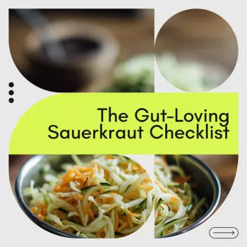 The Gut-Loving Sauerkraut Checklist: How Is Sauerkraut Good For You Digital Guide & 7-Day Wellness Journal