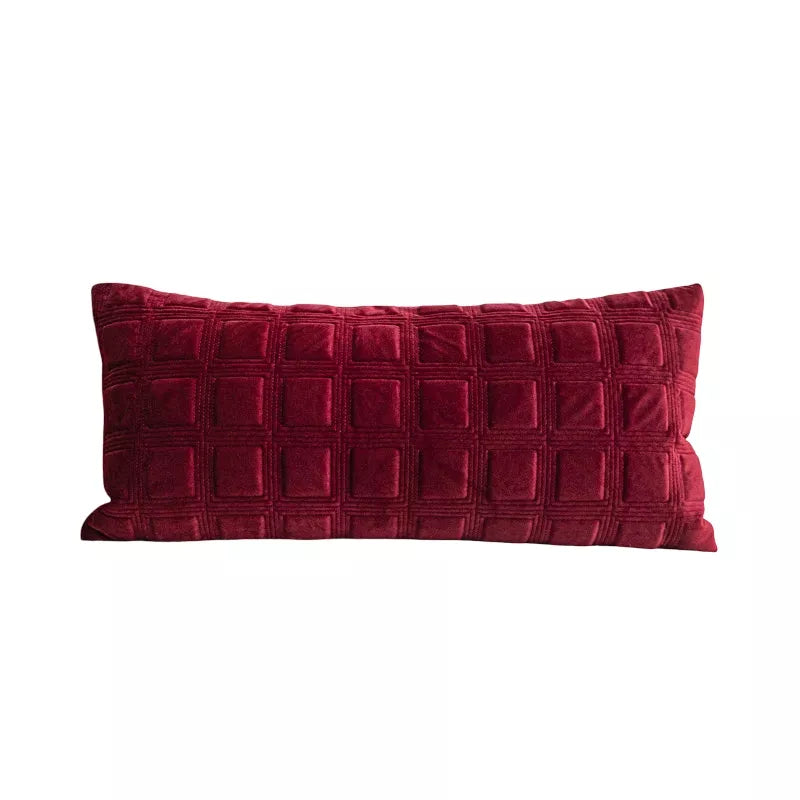 Light Luxury Retro Jacquard Cushion Cover 12×26 in