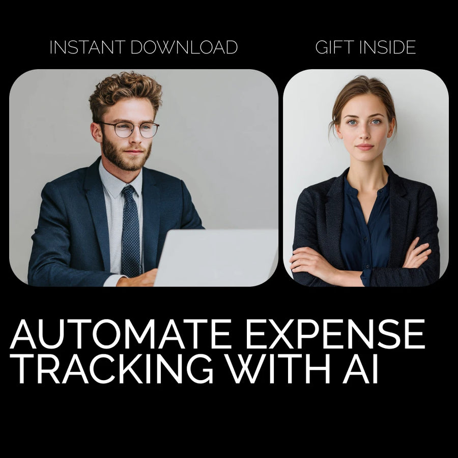How to Automate Expense Tracking with AI – Step-by-Step Guide for Beginners & Freelancers | Smart Budgeting, AI Prompts & Financial Automation eBook