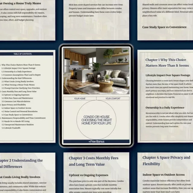 Condo or House Choosing the Right Home for Your Life | Smart Homebuying eBook on how to decide between condo vs house - DSARD