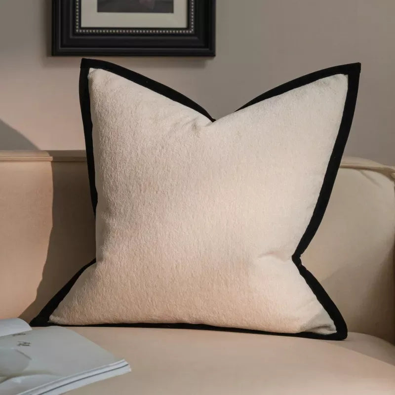 Chenille Textured Square Cushion Cover - DSARD