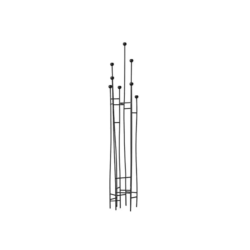 Minimalist Iron Floor-Standing Candle Holders