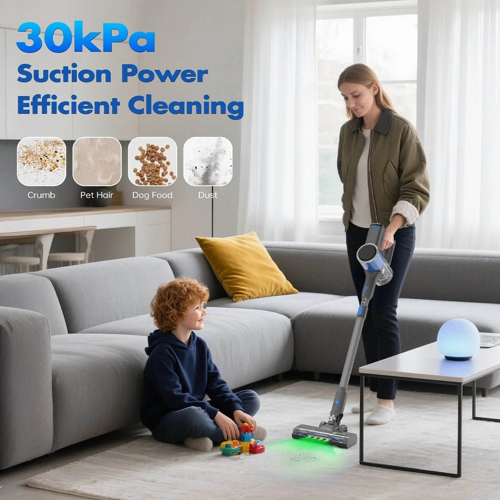 25Kpa Cordless Upright Vacuum Cleaner - DSARD