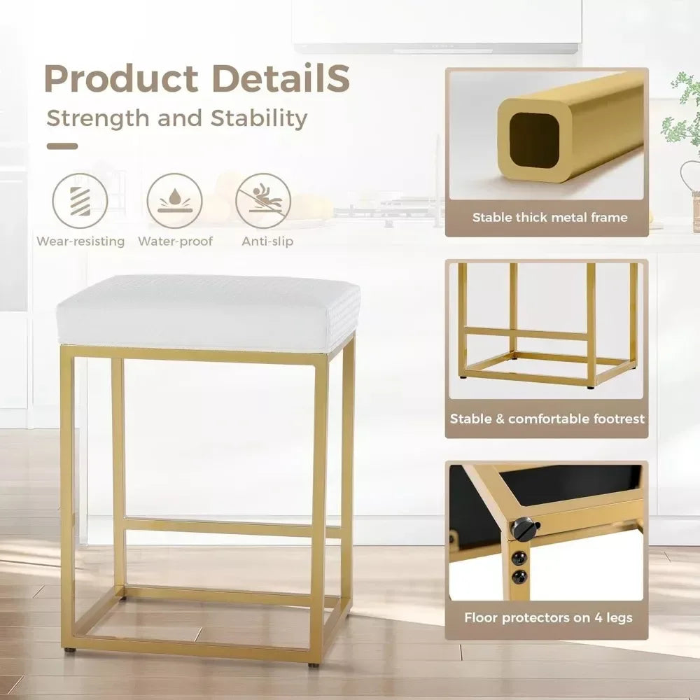 Counter Height Bar Stools Set of 3 - DSARD - DSARD