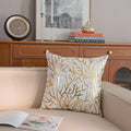 17x17in Geometric Velvet Pillow Cover - DSARD