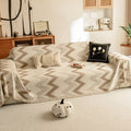 Luxurious Chenille Sofa Throw Blanket – Soft, Breathable & Anti-Scratch Cover