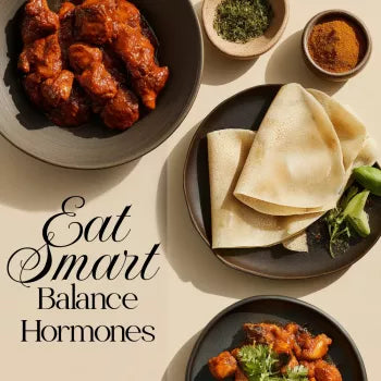 Eat Smart, Balance Hormones – Printable Wellness Checklist for Women | Hormone Health, Gut Support & Nutrition Guide | Digital Download