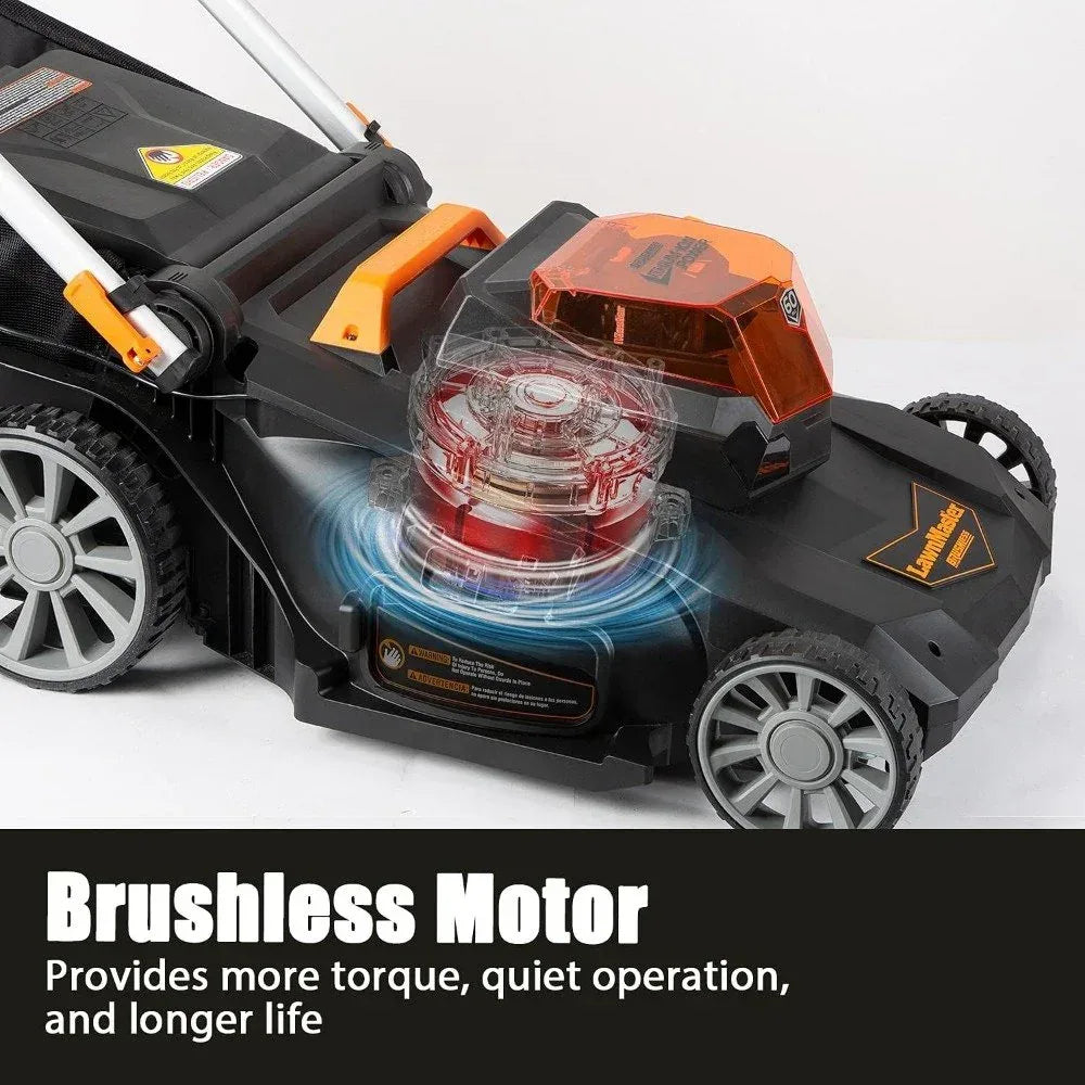 DSARD Cordless 21-Inch Brushless Push Lawn Mower 60V Max with Battery & Fast Charger - DSARD