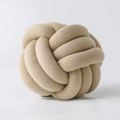 DIY Knot Pillow Ball – Oversized Soft Cushion for Home & Pets