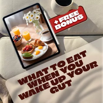 What to Eat When You Wake Up Your Gut | Gut Health Guide, Digital Download, Morning Nutrition eBook, Gut-Friendly Checklist for Better Digestion