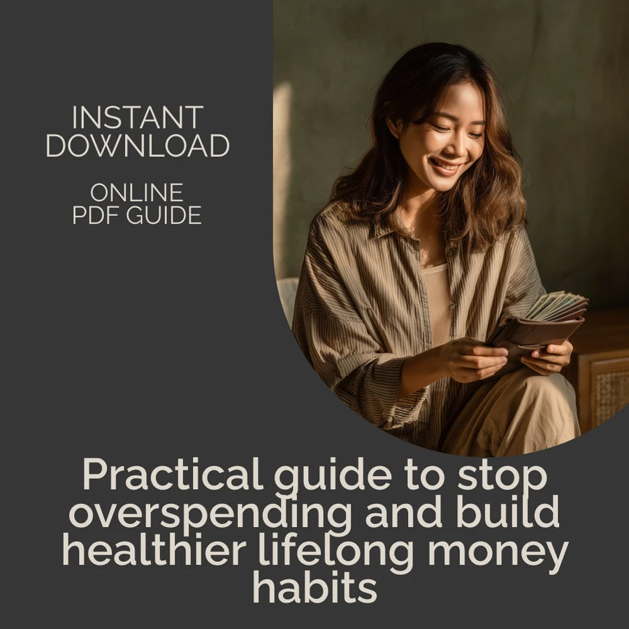 Breaking Free from Excessive Spending | Budgeting eBook for Financial Wellness | Personal Finance Guide for Curbing Excessive Spending & Building Better Money Habits