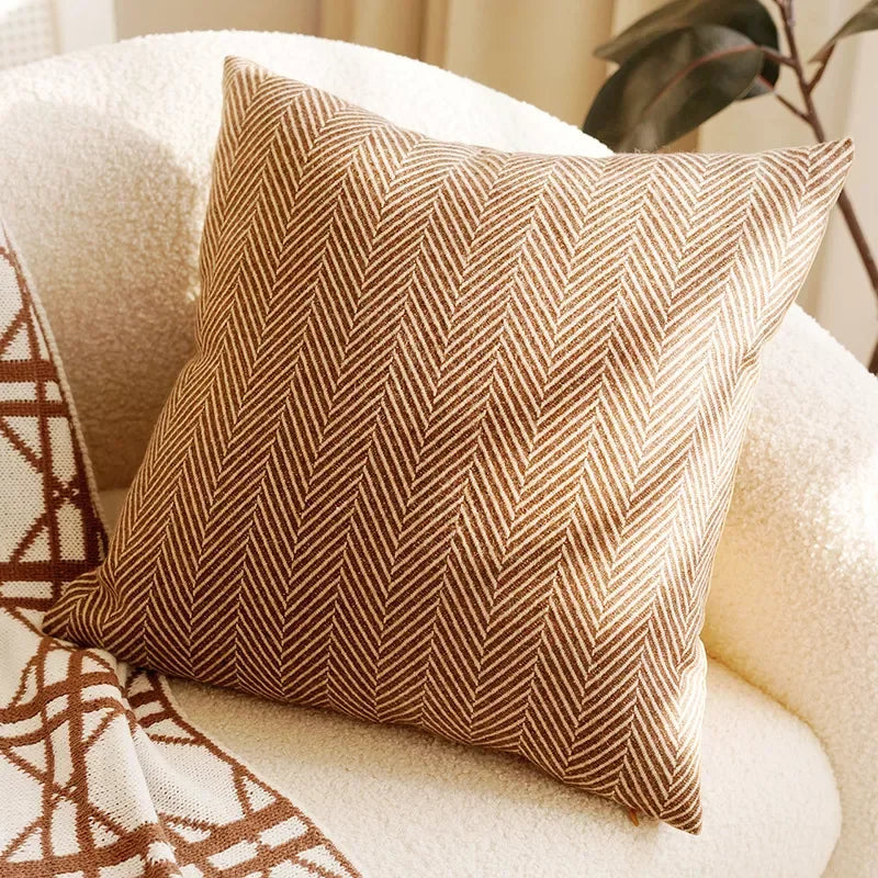 Cream Tassel Throw Pillow Cover 12×20/18×18 Inch – Boho Decorative Cushion - DSARD