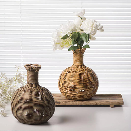 Handwoven Flower Vase