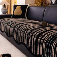 Luxury Four-Season Chenille Sofa Cushion & Slipcover Set – Non-Slip Furniture Protector