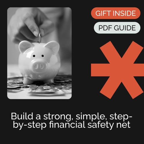 A Practical Guide to Building Your Financial Safety Net | Personal Finance eBook, Emergency Fund Planner, Money Management Guide, Financial Stability Checklist
