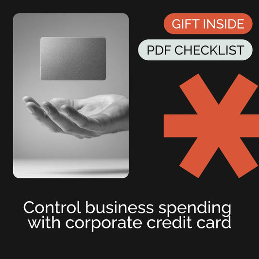 Corporate Credit Card Mastery Checklist | How to Manage Corporate Credit Cards for Small Business, Finance Teams & Entrepreneurs | Digital Download