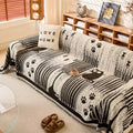 Cartoon Chenille Thickened Sofa Cover – Cozy All-Season Protection - DSARD