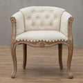 Solid Wood Antique-Inspired Leisure Chair with Handrails – Perfect for Dining & Study - DSARD