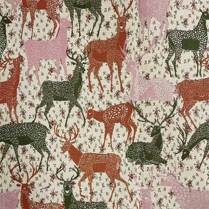 Floral French Yarn-Dyed Jacquard Fabric – 59″x39″ Decorative Craft Cloth