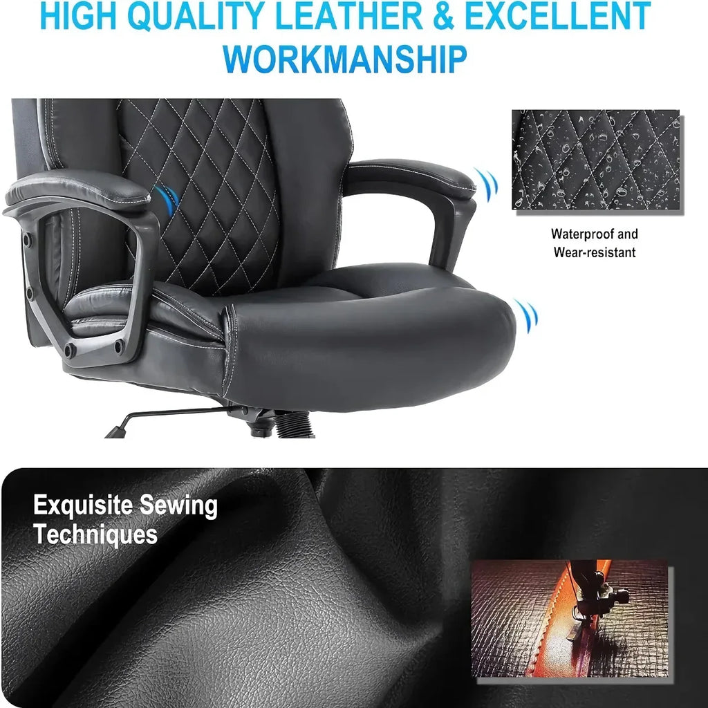 Big and Tall Ergonomic Office Chair: Adjustable, Comfort-Focused Gaming and Desk Chair - DSARD - DSARD
