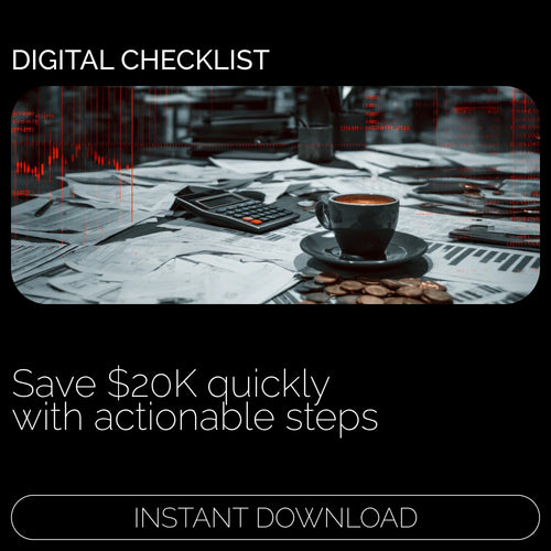 Save $20K Fast: Your Action Checklist 💰 | How to Save $20K with Easy Steps