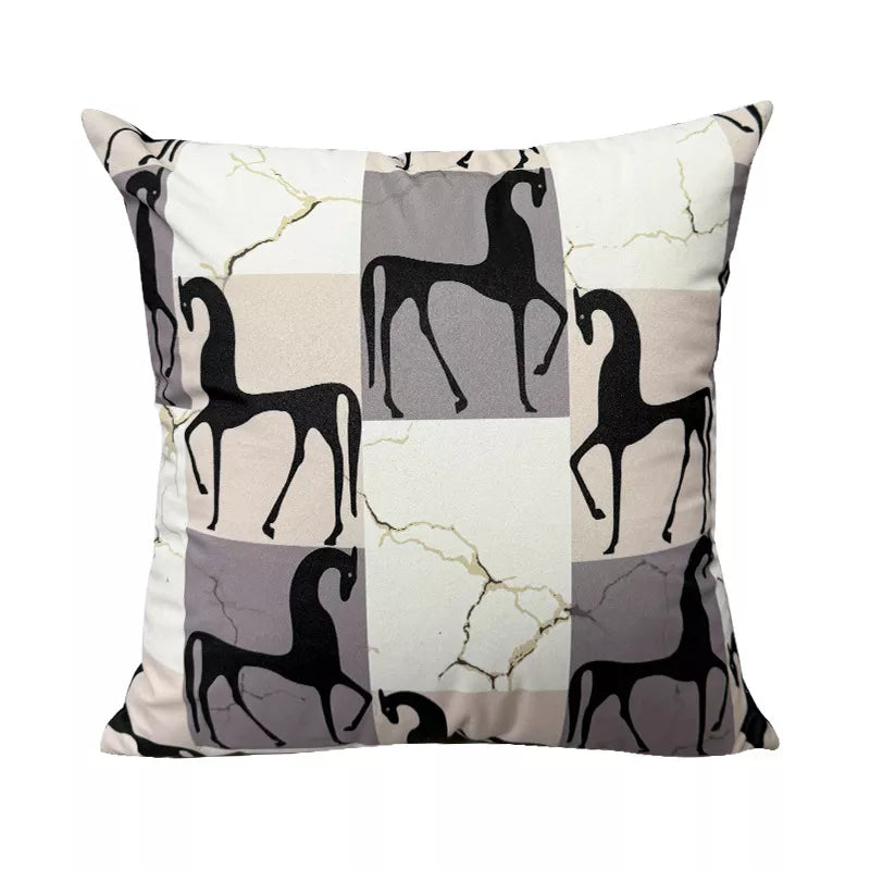 Modern Geometric Pattern Throw Pillow Cover 18×18 Inch Decorative Cushion Case