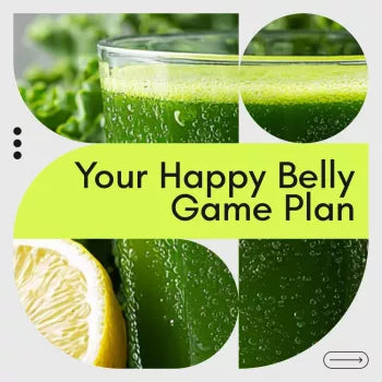 Your Happy Belly Game Plan Checklist – How to Get More Good Bacteria in Your Gut Digital Download