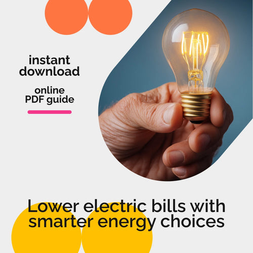 Slash Your Electric Bill | How to Save on Electric Bill Guide | Energy Saving Digital Download